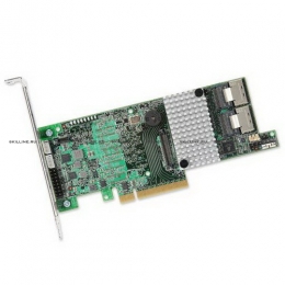 Контроллер LSI SAS  , RAID Supported , Plug-in Card Form Factor , PCI Express 3.0 x8 , Low-profile Card Height , Serial ATA/600 Controller Type , MegaRAID Product Line  (LSI00334). Изображение #1