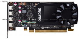 Видеокарта NVIDIA Quadro P1000 4GB 4mDP, FH (Precision 3620) - Kit (490-BDXN). Изображение #1