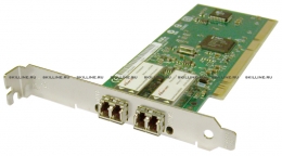 Контроллер HP NC6170 10/100/1000Base-SX dual port Gigabit Ethernet network interface adapter board - Has two Lucent-connector low profile ports, requires one PCI slot [313585-001] (313585-001). Изображение #1