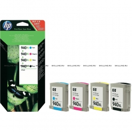Набор HP 940XL CMYK для Officejet Pro 8000/8500 series (C2N93AE). Изображение #1