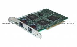 Контроллер HP Dual fast Ethernet 10Base-T/100Base-TX LAN adapter Network Interface Card (NIC) - 32-bit - Has two external RJ-45 connectors and six indicator LEDs (three for each port) - Occupies one PCI slot - (part of 317450-B21) [317453-001] (317453-001). Изображение #1
