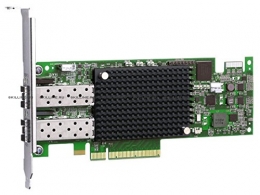 Адаптер Lenovo ThinkServer LPe16002B Dual Port 8Gb Fibre Channel HBA by Emulex (4XB0F28643). Изображение #1