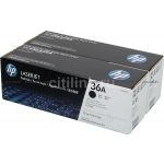 Тонер-картридж HP 36A Black Dual Pack для LJ M1120mfp/P1505/M1522mfp (2х2000 стр) (CB436AF)