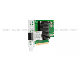 Сетевая карта HPE InfiniBand HDR100/Ethernet 100Gb 1-port QSFP56 PCIe3 x16 MCX653105A-ECAT Adapter (P06250-B21). Изображение #1