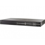 Коммутатор Cisco Systems SF500-24MP 24-port 10/100 Max PoE+ Stackable Managed Switch (SF500-24MP-K9-G5)