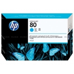 Картридж HP 80 Cyan для Designjet 1050c/c plus/1055cm/cm plus 175-ml (C4872A)