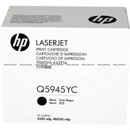 Тонер-картридж HP 45A Black для LJ 4345mfp/M4345mfp Contract (23500 стр) (Q5945YC). Изображение #1
