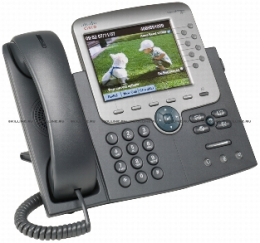 Телефонный аппарат Cisco UC Phone 7975, Gig Ethernet, Color (CP-7975G). Изображение #1