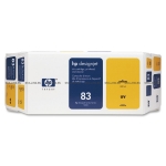 Набор HP 83 Yellow UV картридж + печатающая головка для Designjet 5000/5000ps/5500/5500ps 680-ml (C5003A)