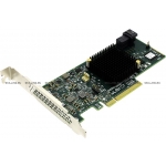 Контроллер LSI  RAID  9341-4i SGL (00419)  Controller Card 00419, 4-Port Int, 12Gb/s SATA+SAS, PCIe 3.0, Entry  (LSI00419)