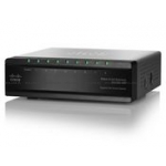 Коммутатор Cisco Systems SG 200-08P 8-port Gigabit PoE Smart Switch (SLM2008PT-EU)