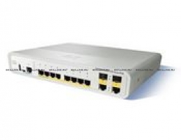 Коммутатор Cisco Systems Catalyst 3560C PD PSE Switch 8 GE PoE 2 x 1G, IP Base (WS-C3560CPD-8PT-S). Изображение #1