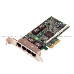 Адаптер Dell Broadcom 5719 QP 1Gb Low Profile Network Interface Card - Kit (540-BBHB). Изображение #1