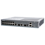 Коммутатор Juniper Networks EX2200, Compact, Fanless, 12-Port 10/100/1000 BaseT (12-Ports PoE+) with 2 Dual-Purpose (10/100/1000 BaseT or SFP) Uplink Ports (EX2200-C-12P-2G)