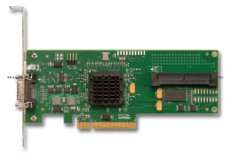 Контроллер LSI  Logic SAS- 3442E-R KIT, PCI-E, 4-port int+4-port ext 3 Gb/s, SAS (00110)  (LSI00110). Изображение #1
