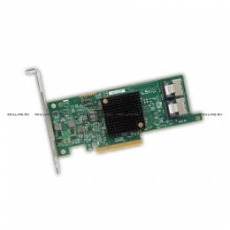 Контроллер Dell Контроллер Host Bus Adapter SAS 12Gb/s, Dual Port, PCI-E 3.0, mini-HD, Full Height bracket (406-BBDL). Изображение #1
