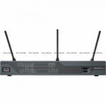 Cisco 891F Gigabit Ethernet security router with SFP and Dual Radio 802.11n Wifi for ETSI -E domain (C891FW-E-K9)