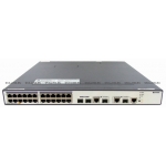 Коммутатор Huawei S3700-28TP-PWR-EI(24 Ethernet 10/100 PoE+ ports,2 Gig SFP and 2 dual-purpose 10/100/1000 or SFP,without power module) (S3700-28TP-PWR-EI)