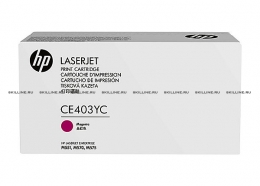 Тонер-картридж HP 507Y Magenta для Enterprise 500 color M551n/M551dn/M551xh/M570dn/M570dw/M575dn/M575f Contract (CE403YC). Изображение #1