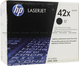 Тонер-картридж HP 42X Black для LJ 4250/4350 (20000 стр) (Q5942X). Изображение #1