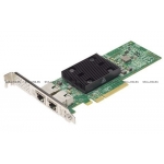 Сетевая карта Broadcom 57416 Dual Port 10Gb Base-T PCIe Low Profile Network Adapter - kit (540-BBVM)