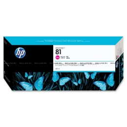 Картридж HP 81 Magenta Dye для Designjet 5000/5000ps/5500/5500ps 680-ml (C4932A). Изображение #1