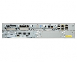 Cisco 2911 w/3 GE,4 EHWIC,2 DSP,1 SM,256MB CF,512MB DRAM,IPB (CISCO2911R/K9). Изображение #2