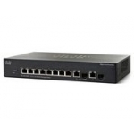 Коммутатор Cisco Systems SF 302-08 8-port 10/100 Managed Switch with Gigabit Uplinks (SRW208G-K9-G5)
