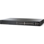 Коммутатор Cisco Systems SF220-24P 24-Port 10/100 PoE Smart Plus Switch (SF220-24P-K9-EU)