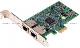 Адаптер Dell Broadcom 5720 DP 1Gb Full Height Network Interface Card - Kit (540-11136). Изображение #1