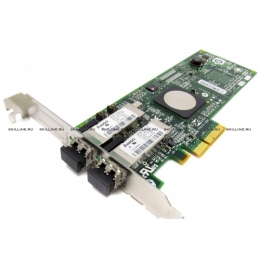 Контроллер HP 4Gb PCIe-to-Fibre Channel (FC) host bus adapter - StorageWorks FC2242SR dual-channel [397740-001] (397740-001). Изображение #1