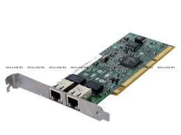 Контроллер HP NC7170 PCI-X Dual Port Low Profile 1000T Gigabit Server Adapter [383738-B21] (383738-B21). Изображение #1