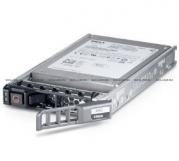Жесткий диск Dell 800GB SSD SAS Read Intensive MLC 12Gbps 2.5in Hot Plug Fully Assembled Kit for G13 servers and Dell PV MD (400-ADSH). Изображение #1