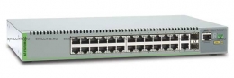 Коммутатор Allied Telesis 24 Port Managed Compact Fast Ethernet POE+ Switch. Single AC Power Supply (AT-FS970M/24LPS-50). Изображение #1