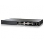 Коммутатор Cisco Systems SF 200-24P 24-Port 10/100 PoE Smart Switch (SLM224PT-EU)