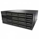 Коммутатор Cisco Catalyst 3650 48Port Mini, 4x10G Uplink, IP Base (WS-C3650-48FQM-S)