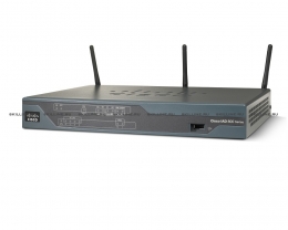 Cisco 887 ADSL2/2+ Annex A Router w/ 3G 802.11n ETSI Comp—Global SKU with modem option: PCEX-3G-HSPA-G (CISCO887GW-GN-E-K9). Изображение #1