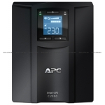ИБП APC  Smart-UPS C  1300W/2000VA LCD 230V, (1) IEC 320 C19, 6) IEC 320 C13, Interface Port USB (SMC2000I)