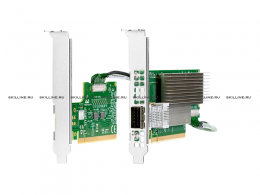 Сетевая карта HPE InfiniBand HDR/Ethernet 200Gb 1-port QSFP56 PCIe3 x16 MCX653105A-HDAT Adapter (P06154-B21). Изображение #1