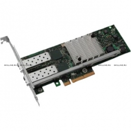 Адаптер Dell Intel X520 DP 10Gb DA / SFP+ Server Adapter (Low Profile) Dual Port - Kit (540-BBDW). Изображение #1