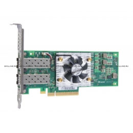 Адаптер HBA Qlogic Single port Gen3 100Gb QSFP+ PCIe Network Interface Card (QL45611HLCU-CK). Изображение #1