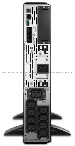 ИБП APC  Smart-UPS X 1980W / 2200VA Rack/Tower LCD 200-240V,  Interface Port SmartSlot, USB, Extended runtime model, 2U (SMX2200RMHV2U). Изображение #4