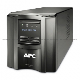 ИБП APC  Smart-UPS LCD 500W / 750VA, Interface Port SmartSlot, USB, 230V (SMT750I). Изображение #1