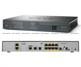 Cisco 887 ADSL2/2+ Annex A Security Router with Advanced IP Services (CISCO887-SEC-K9). Изображение #1
