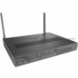Cisco LTE 2.0 Secure IOS Fast Ethernet Router with Sierra Wireless MC7304/Qualcomm MDM9215 for Australia and Europe, LTE 800/900/1800/ 2100/2600 MHz, 850/900/1900/2100 MHz UMTS/HSPA+ bands (C881G-4G-GA-K9). Изображение #1