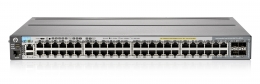 HP 2920-48G-PoE+ Switch (Managed, L2+, 44*10/100/1000 + 4*10/100/1000 or SFP, 2*slots, stacking, PoE+ 370W, 19