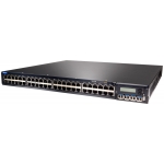 Коммутатор Juniper Networks EX 4200, 48-port 10/100/1000BaseT (8-ports PoE) + 320W AC PS, includes 50cm VC cable (EX4200-48T)