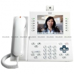 Телефонный аппарат Cisco UC Phone 9971, White, Arabic keypad, Std HS, Camera (CP-9971-W-A-C-K9=)
