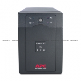 ИБП APC  Smart-UPS SC 260W/ 420VA, Interface Port DB-9 RS-232 (SC420I). Изображение #1