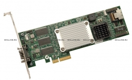 Контроллер LSI  Logic  MegaRAID 8344ELP 3Gb/s SAS/SATA 8-port PCI-E LP (00118)  (LSI00118). Изображение #1